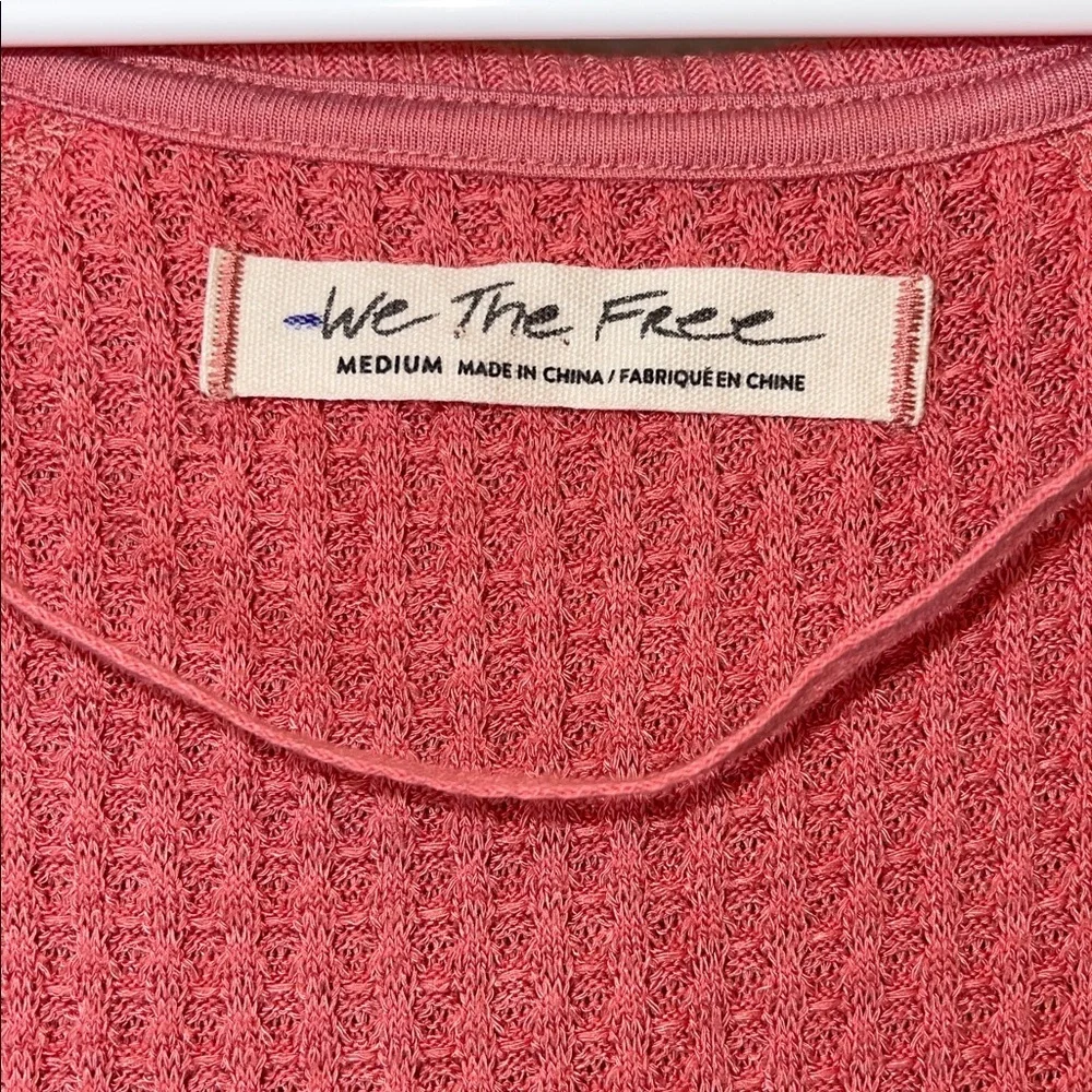 Free People We The Free Santa Clara Thermal Size Medium - Picture 3 of 6